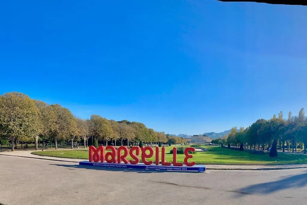 Beau T2 Parking Velodrome Apartment Marseille 0*,  France